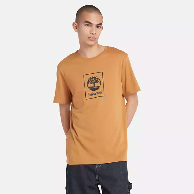 Men's Short Sleeve Stack Logo T-Shirt