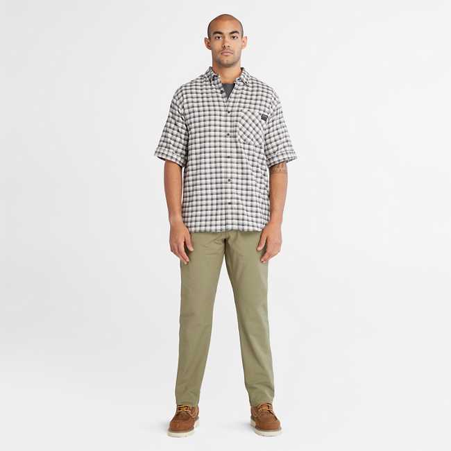 Men's Timberland PRO® Woodfort Lightweight Flannel Flex Shirt