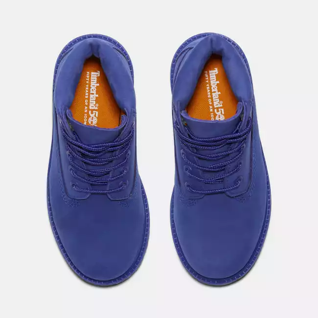 Youth Timberland® 50th Edition Premium 6-Inch Waterproof Boot