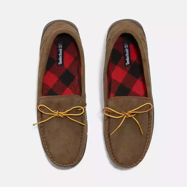 Men's Stony Ledge Flannel-Lined Moc Slipper