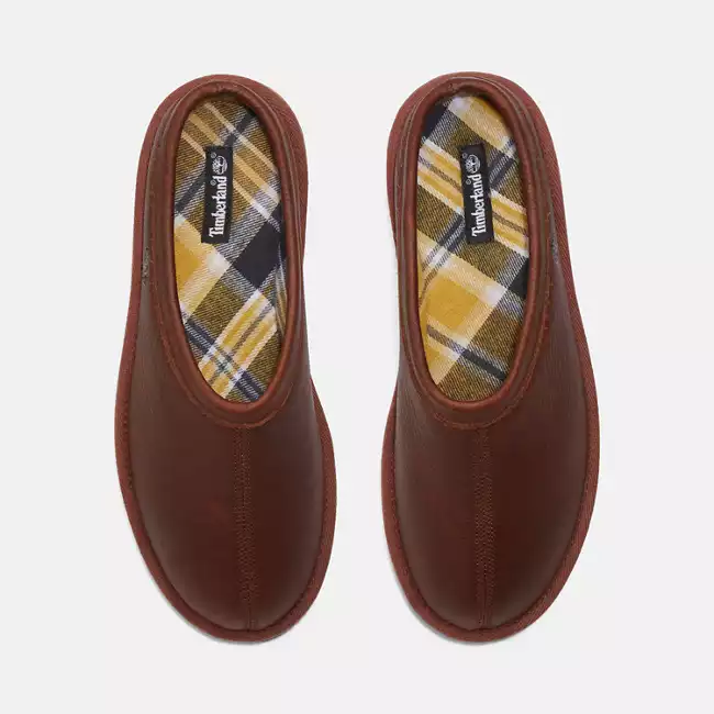 Men's Pine Hill Flannel-Lined Clog Slipper