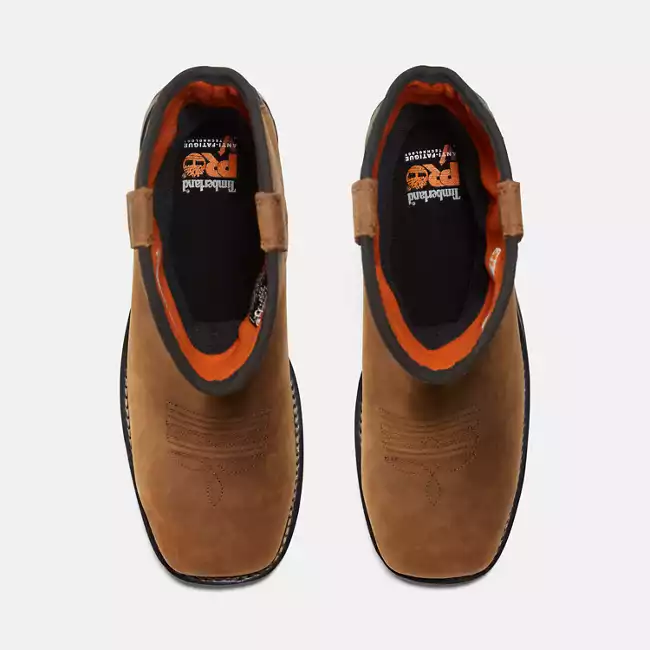 Men's True Grit Pull On Composite Toe Work Boot