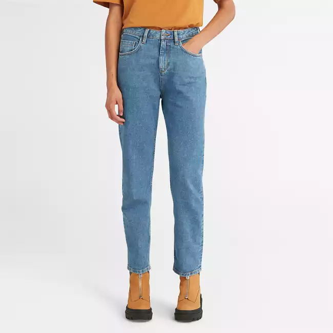 Women’s High Waist Hemp Denim Jean