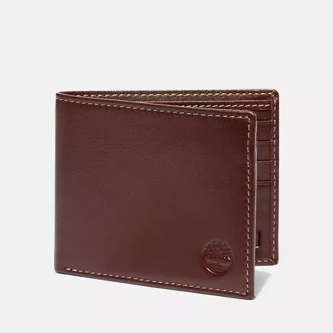 Men's Milled Leather Bifold Wallet