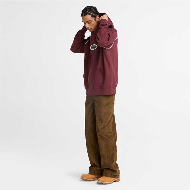 Men's Oval Logo Patch Hoodie