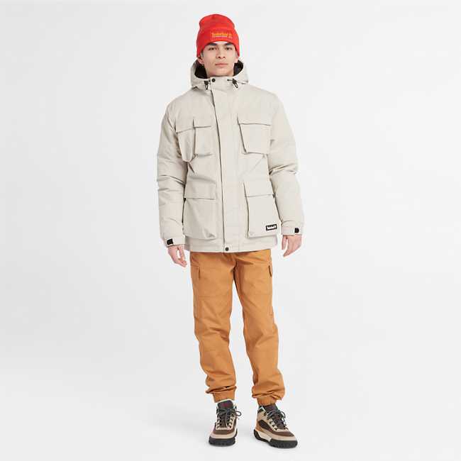 Men's Water Resistant Utility Insulated Jacket