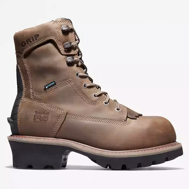 Men's Evergreen Logger Composite Toe Waterproof Work Boot
