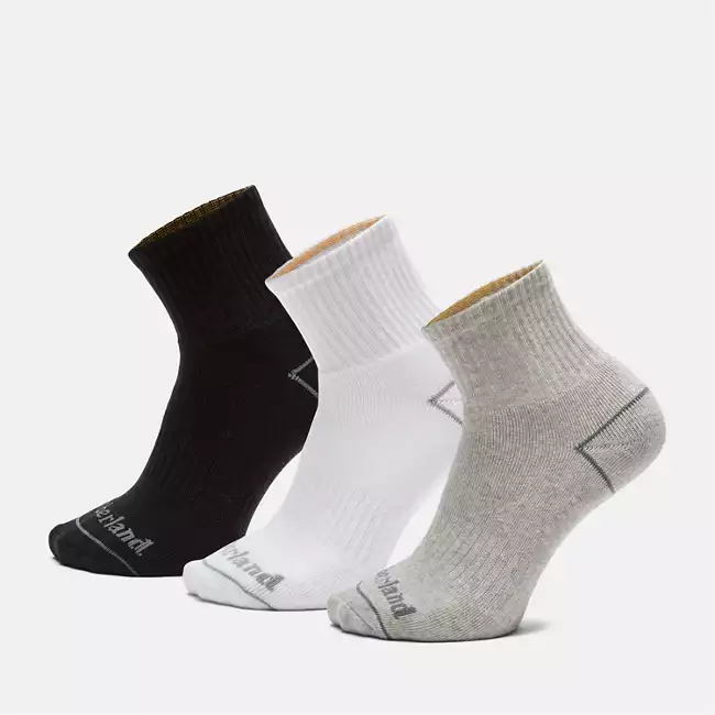 3-Pack Bowden Quarter Sock