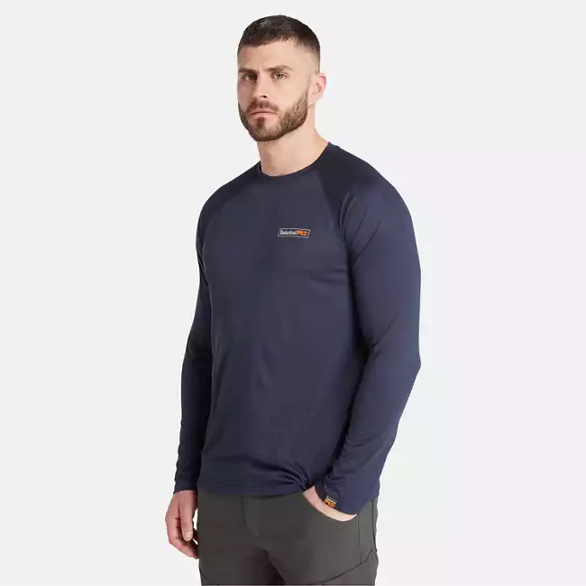 Men's Timberland PRO® Wicking Good Sport Long-Sleeve T-Shirt