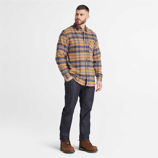 Men's Timberland PRO® Woodfort Midweight Flannel Shirt