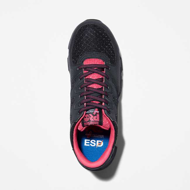 Women's Timberland PRO® Powertrain Mixed-Media Alloy-Toe Work Shoes