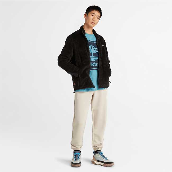 High-Pile Full-Zip Fleece Jacket
