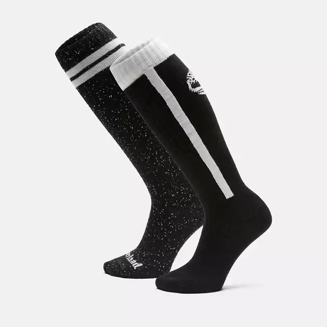 Women's 2-Pack Graphic Knee High Boot Sock