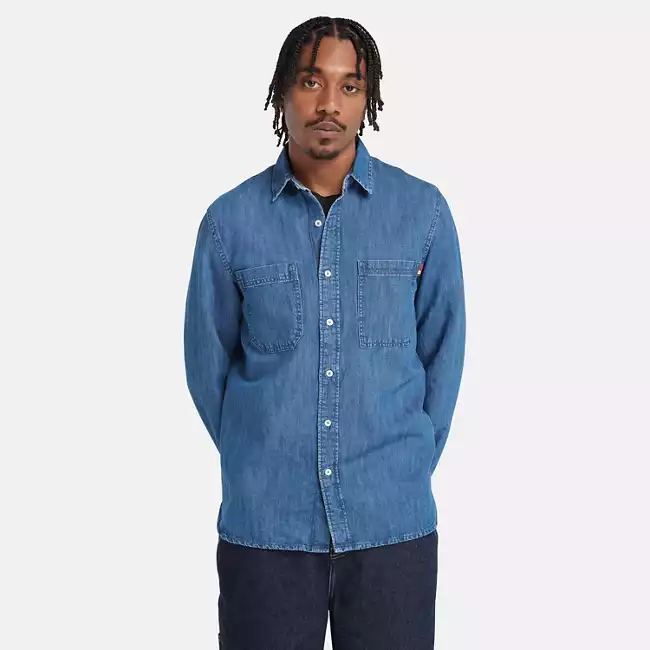 Men's Windham Cotton Hemp Denim Shirt