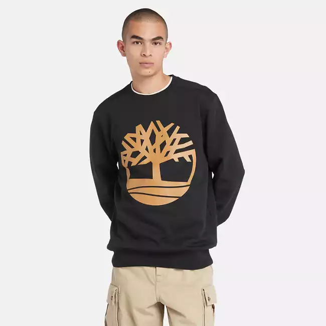 Men's Timberland Tree Logo Crewneck Sweatshirt