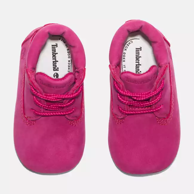 Infant Timberland® 50th Edition Crib Bootie with Hat Set