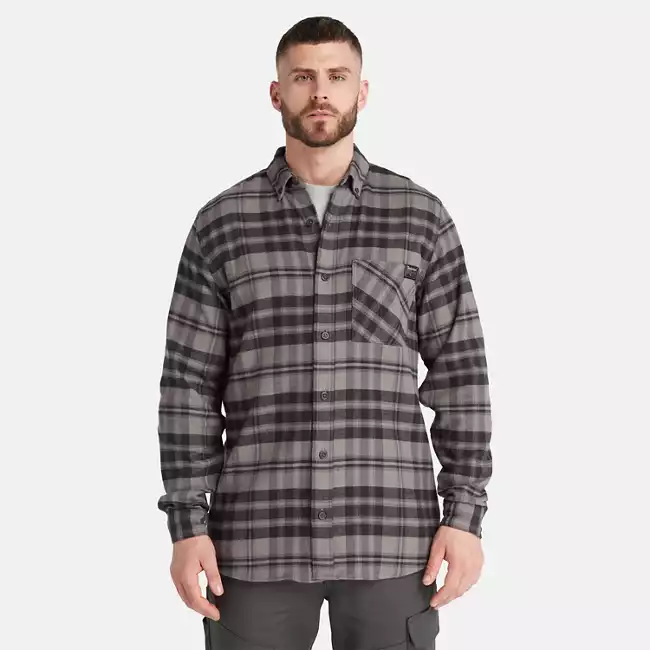 Men's Timberland PRO® Woodfort Midweight Flannel Shirt