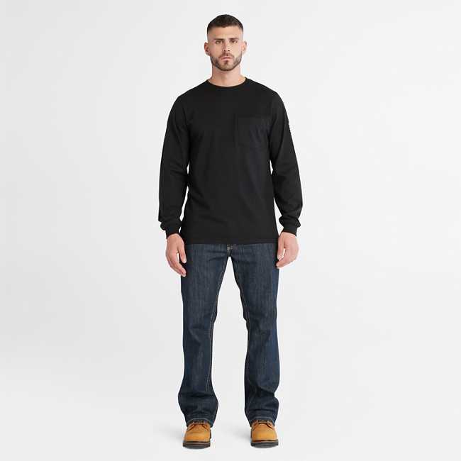 Men's Timberland PRO® Cotton Core Flame-Resistant Long-Sleeve T-Shirt