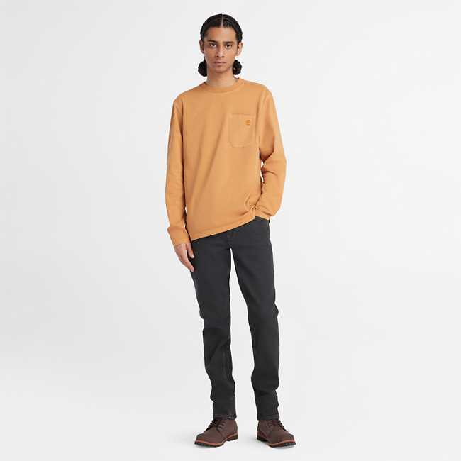 Men's Long Sleeve Merrymack Pocket T-Shirt