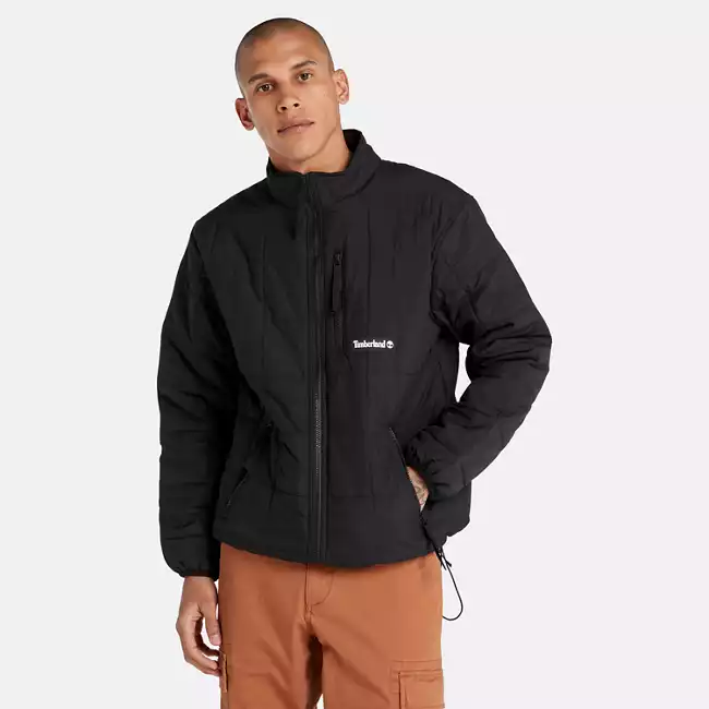 Men's Water-Repellent Quilted Insulated Jacket