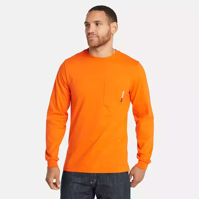 Men's Timberland PRO® Cotton Core Flame-Resistant Long-Sleeve T-Shirt