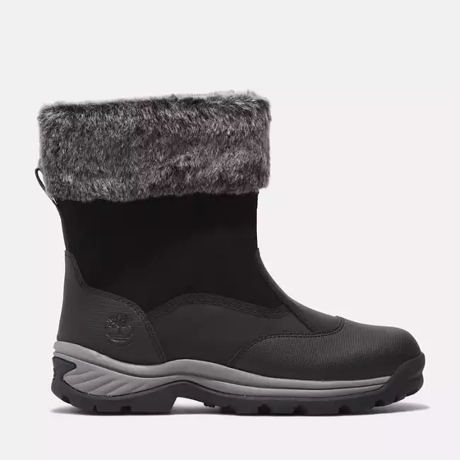 Women's White Ledge Waterproof Pull-On Snow Boot
