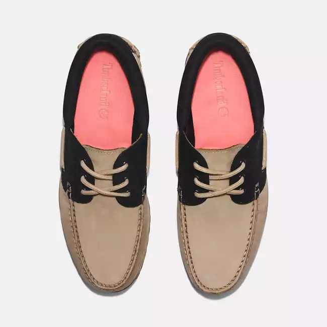 Men's 3-Eye Lug Handsewn Boat Shoes