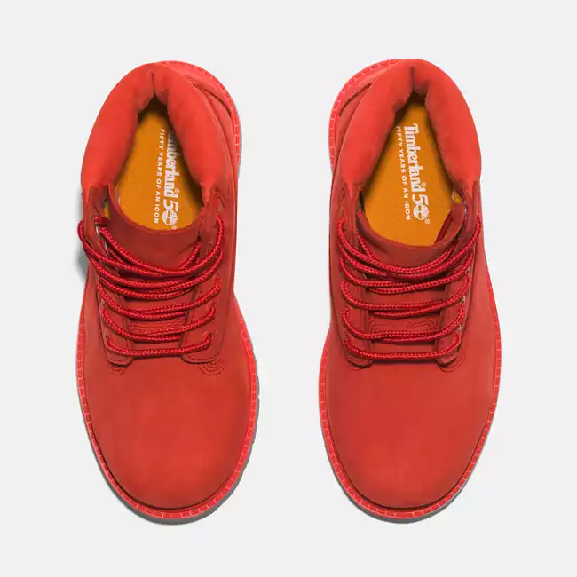 Youth Timberland® 50th Edition Premium 6-Inch Waterproof Boot