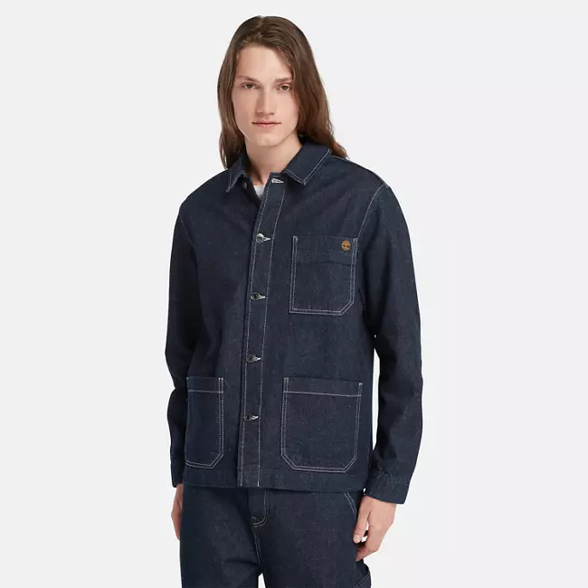 Men’s Kempshire Hemp Denim Chore Jacket