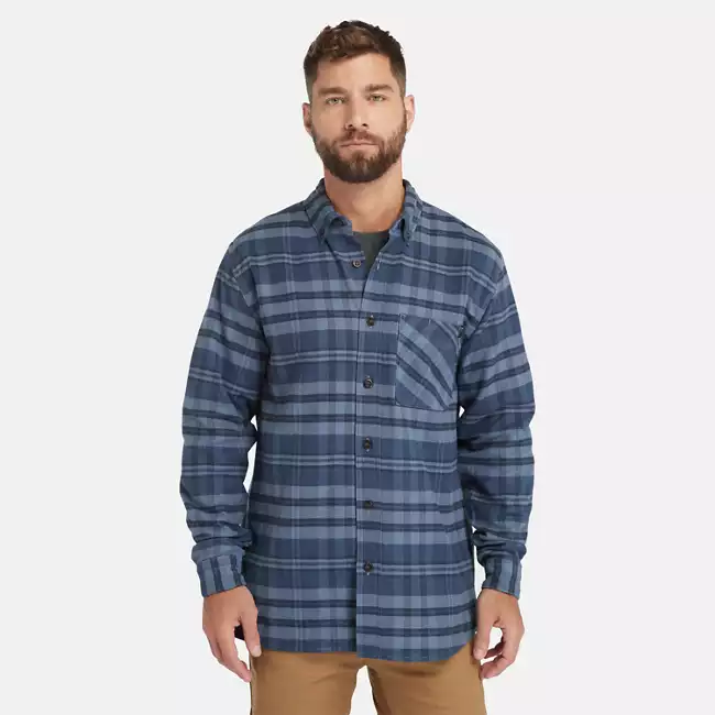 Men's Timberland PRO® Woodfort Midweight Flannel Shirt