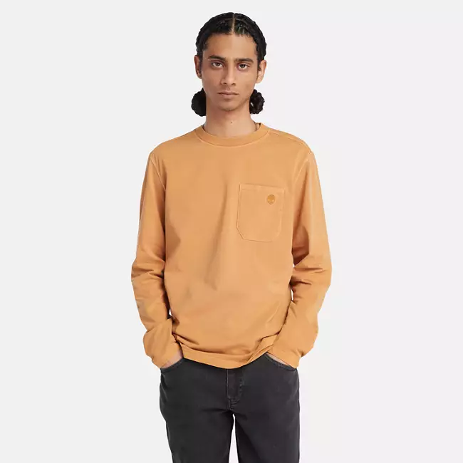 Men's Long Sleeve Merrymack Pocket T-Shirt