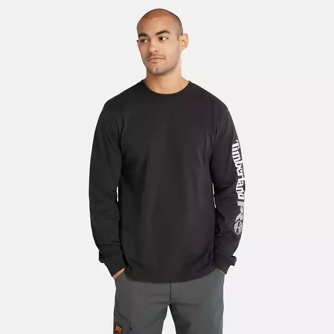Men's Timberland PRO® Core Logo Long-Sleeve T-Shirt