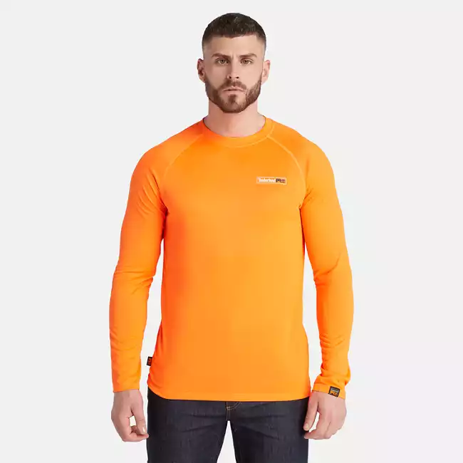 Men's Timberland PRO® Wicking Good Sport Long-Sleeve T-Shirt