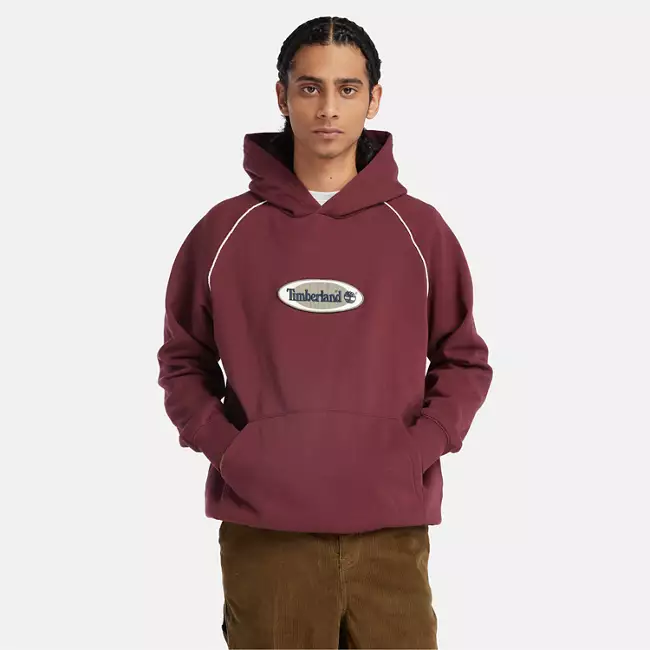 Men's Oval Logo Patch Hoodie