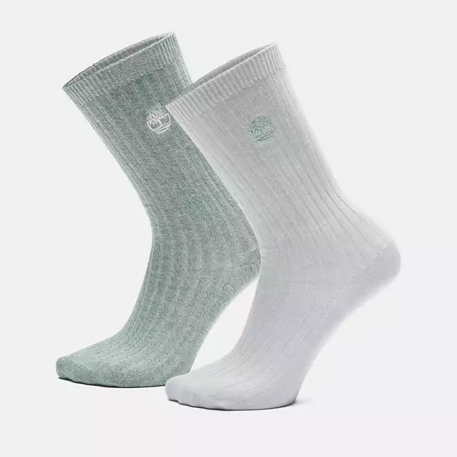 Women's 2-Pack Ribbed Boot Sock