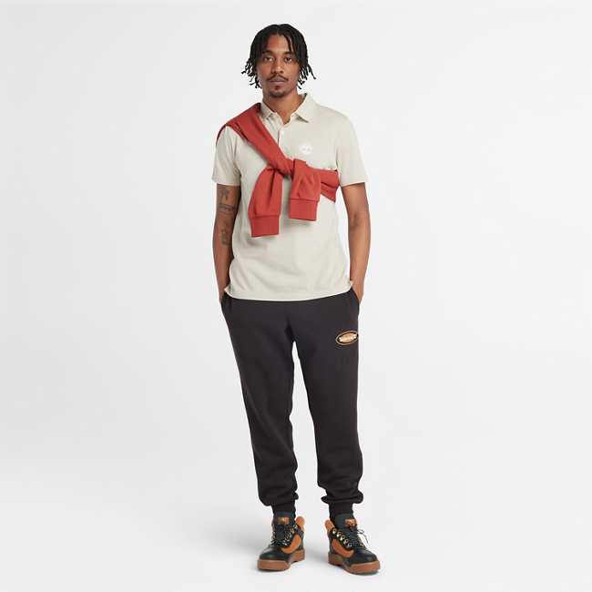 Men's Short Sleeve Logo Polo With Refibra™ Technology