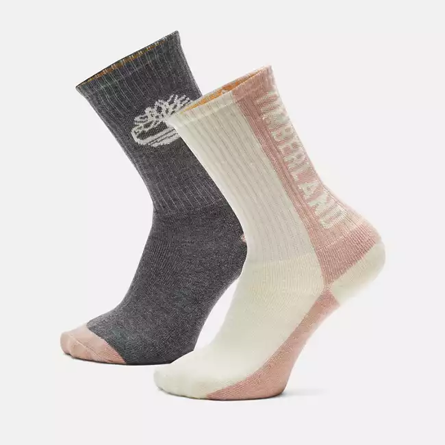 2-Pack Half Split Full Cushion Boot Sock