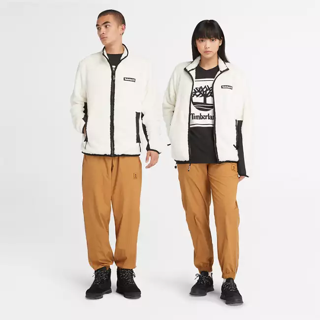 High-Pile Full-Zip Fleece Jacket