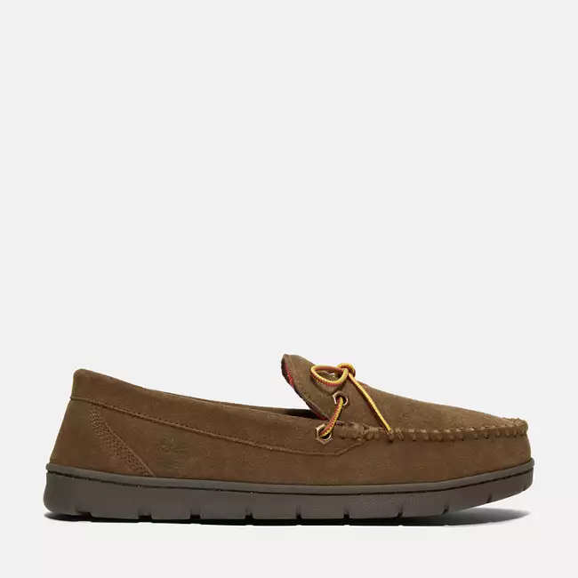 Men's Stony Ledge Flannel-Lined Moc Slipper