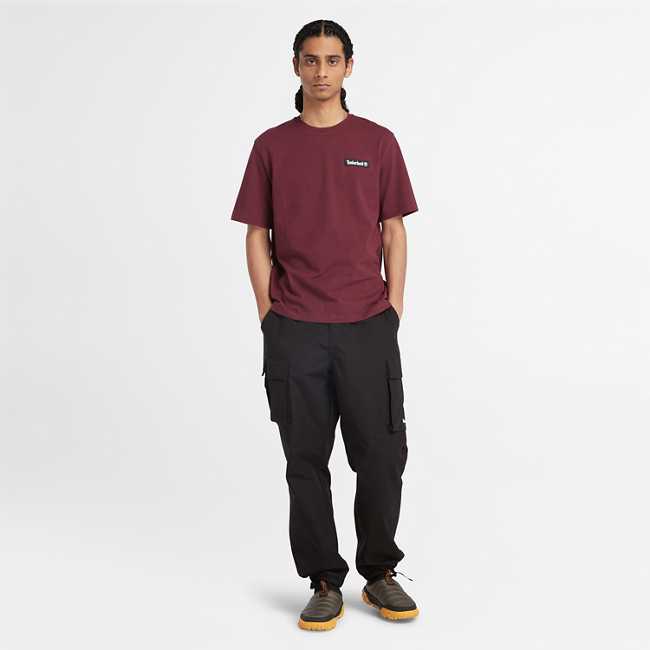 Short Sleeve Heavyweight Woven Badge T-Shirt