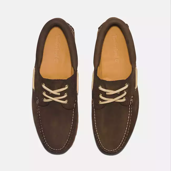 Men's 3-Eye Lug Handsewn Boat Shoe