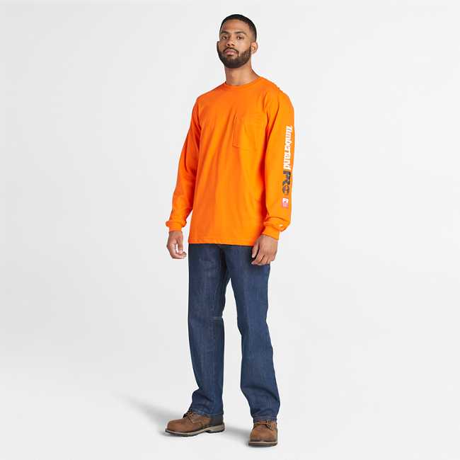 Men's Timberland PRO® Cotton Core Flame-Resistant Long-Sleeve T-Shirt
