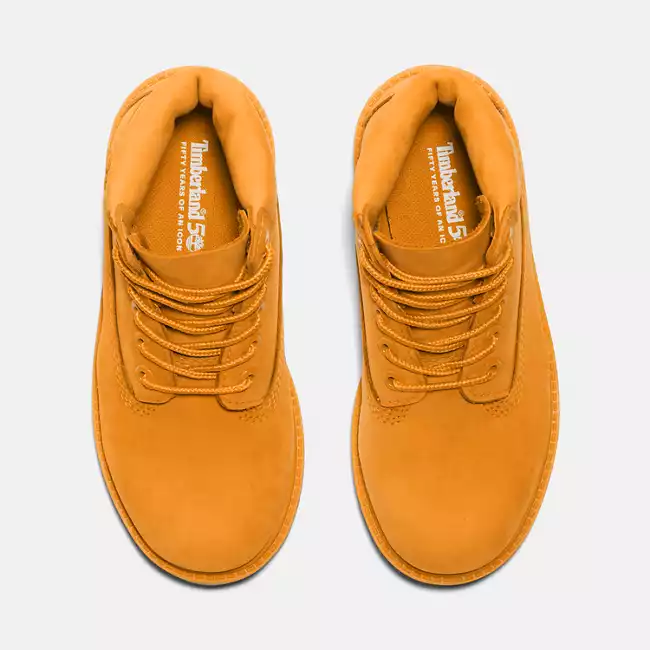 Youth Timberland® 50th Edition Premium 6-Inch Waterproof Boot