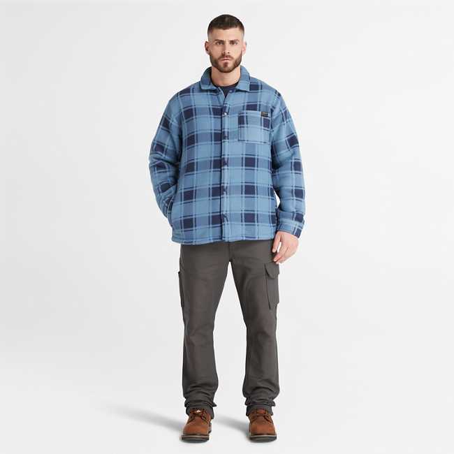 Men's Timberland PRO® Gritman Check Heavyweight Fleece Shirt