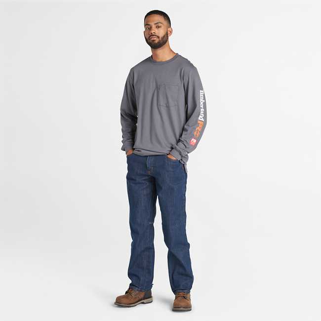 Men's Timberland PRO® Cotton Core Flame-Resistant Long-Sleeve T-Shirt