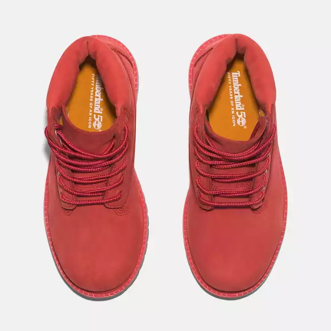 Junior Timberland® 50th Edition Premium 6-Inch Waterproof Boot