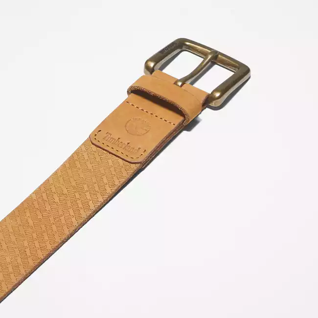Men's 38MM Timberland® Repeat Logo Belt