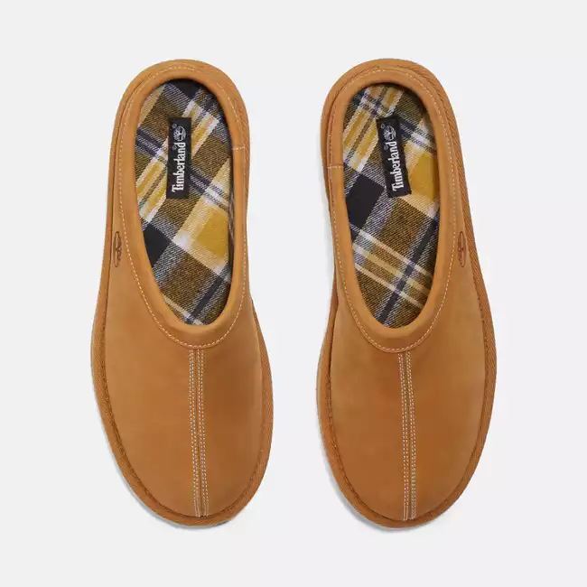 Men's Pine Hill Flannel-Lined Clog Slipper