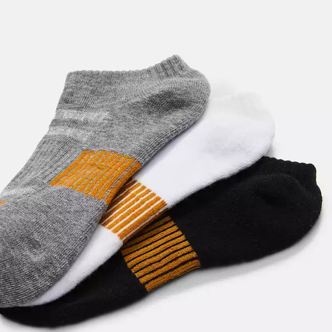 Men's 3-Pack Newmarket Village Half Cushion No-Show Socks