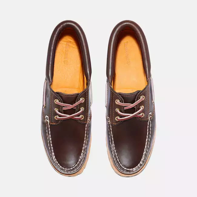 Women's Noreen 3-Eye Lug Handsewn Boat Shoe